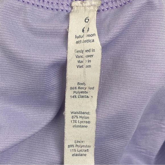 Lululemon size 6 Women’s Drop It Low Rio Nights Multi Black Activewear Shorts - Picture 6 of 7